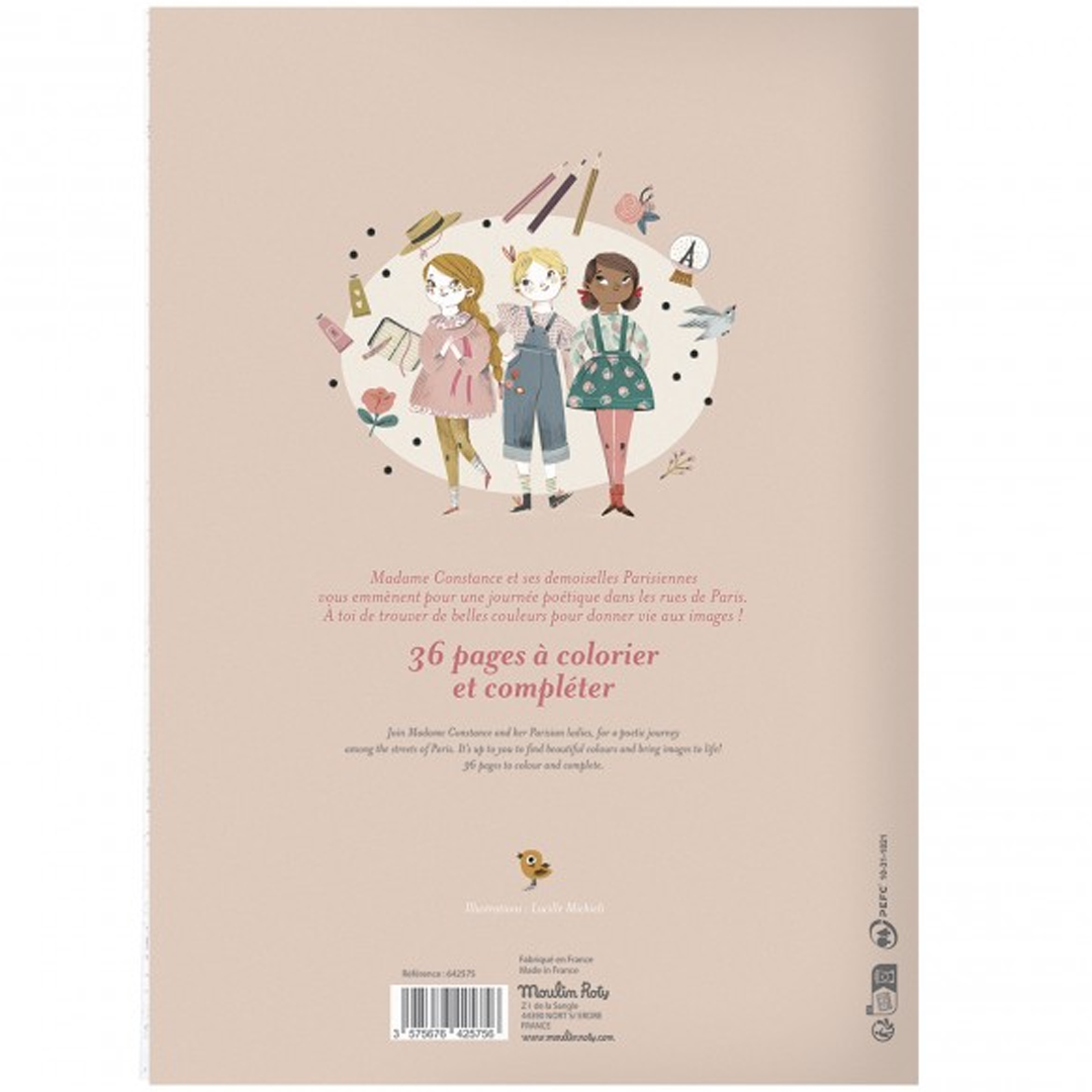 Moulin roty kleurboek les parisiennes