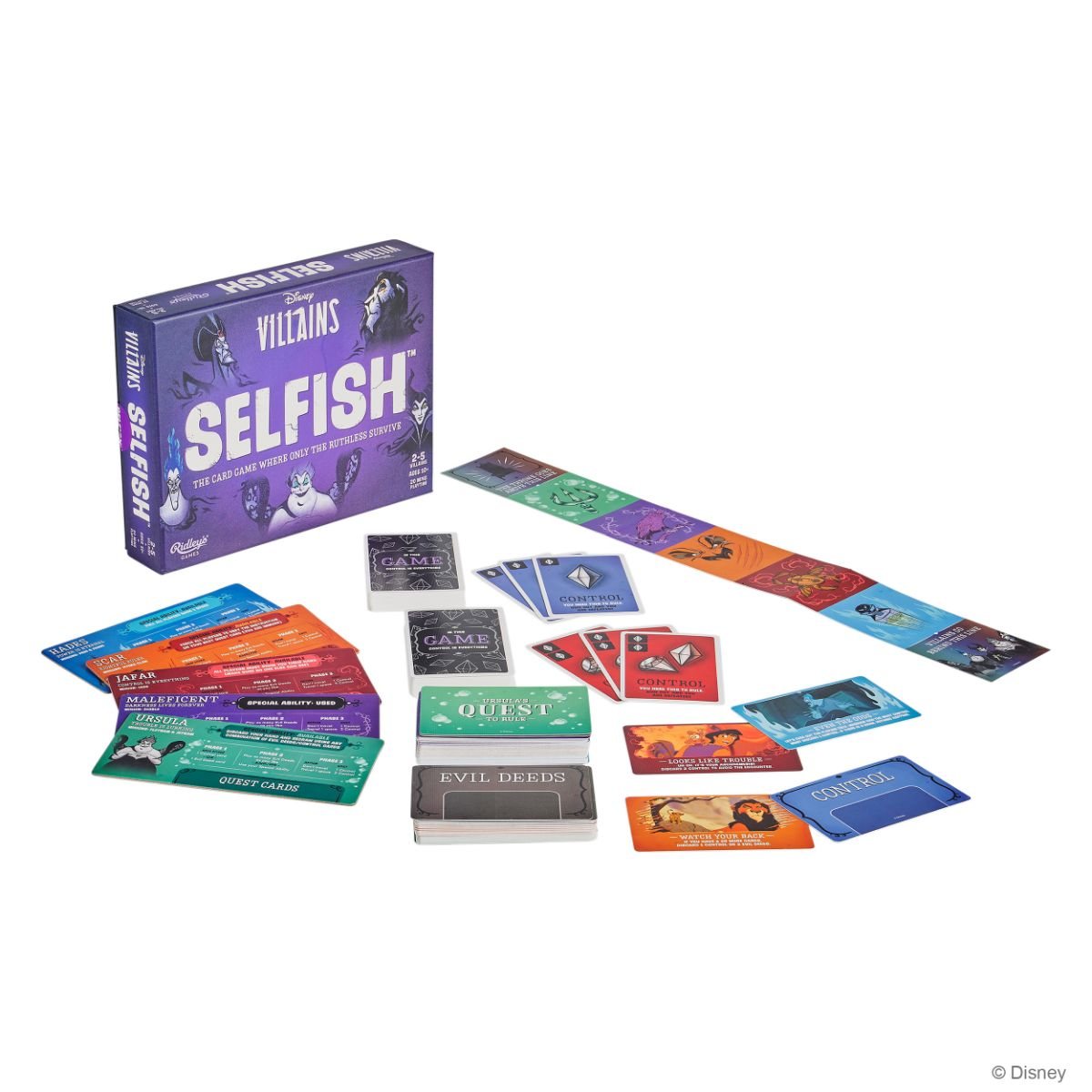 Selfish DS Villains Card Game