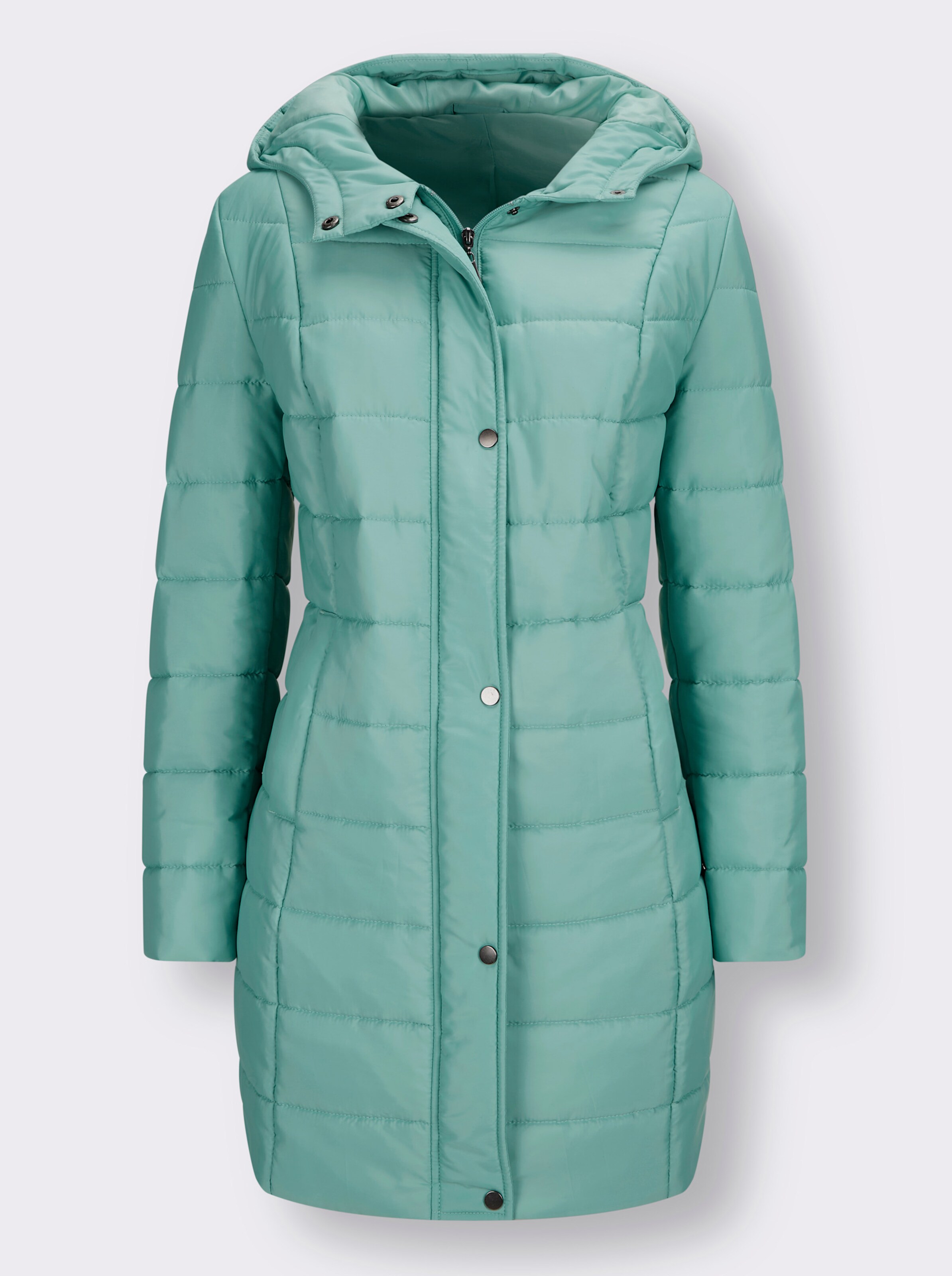 Steppjacke mit Teilungsnähten