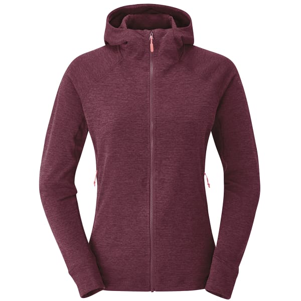 Veste polaire randonnée RAB NEXUS HOODY W DEEP HEATHER