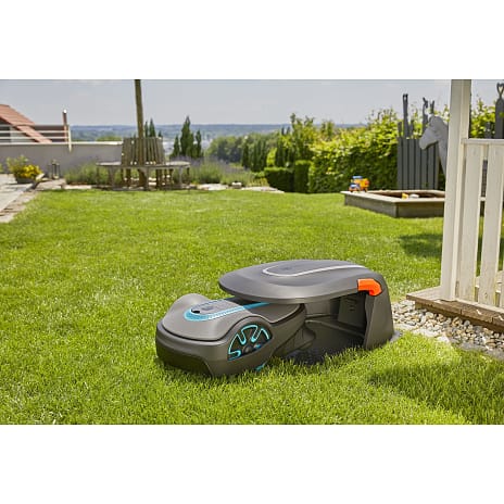 Garage til Gardena robotplæneklipper
