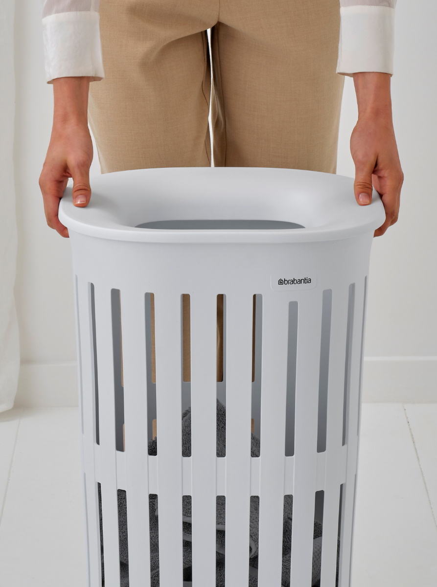 Collect-It Wasmand 55 liter, set van 2 - White