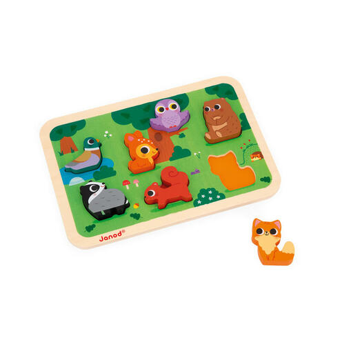 Chunky puzzle la forêt - JANOD