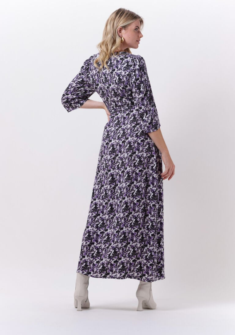 FREEBIRD paarse freebird maxi jurk esmee dress
