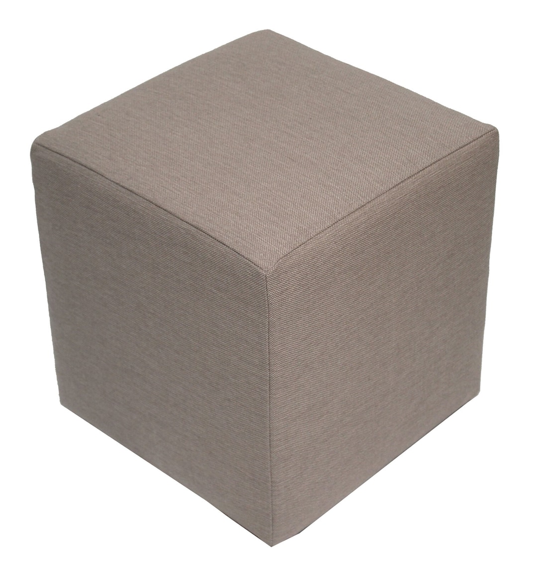 Hocker MAYFAIR Stoffbezug beige