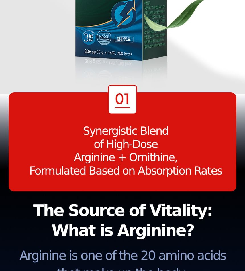 SERY BOX - Dr.PRIO Meer Verschillende Arginine Ornithine