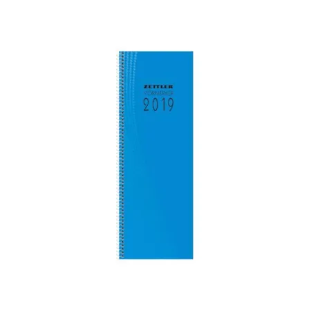 Zettler Wochenvormerkbuch, 1W/1S, 11 x 30cm, 2019 sortiert