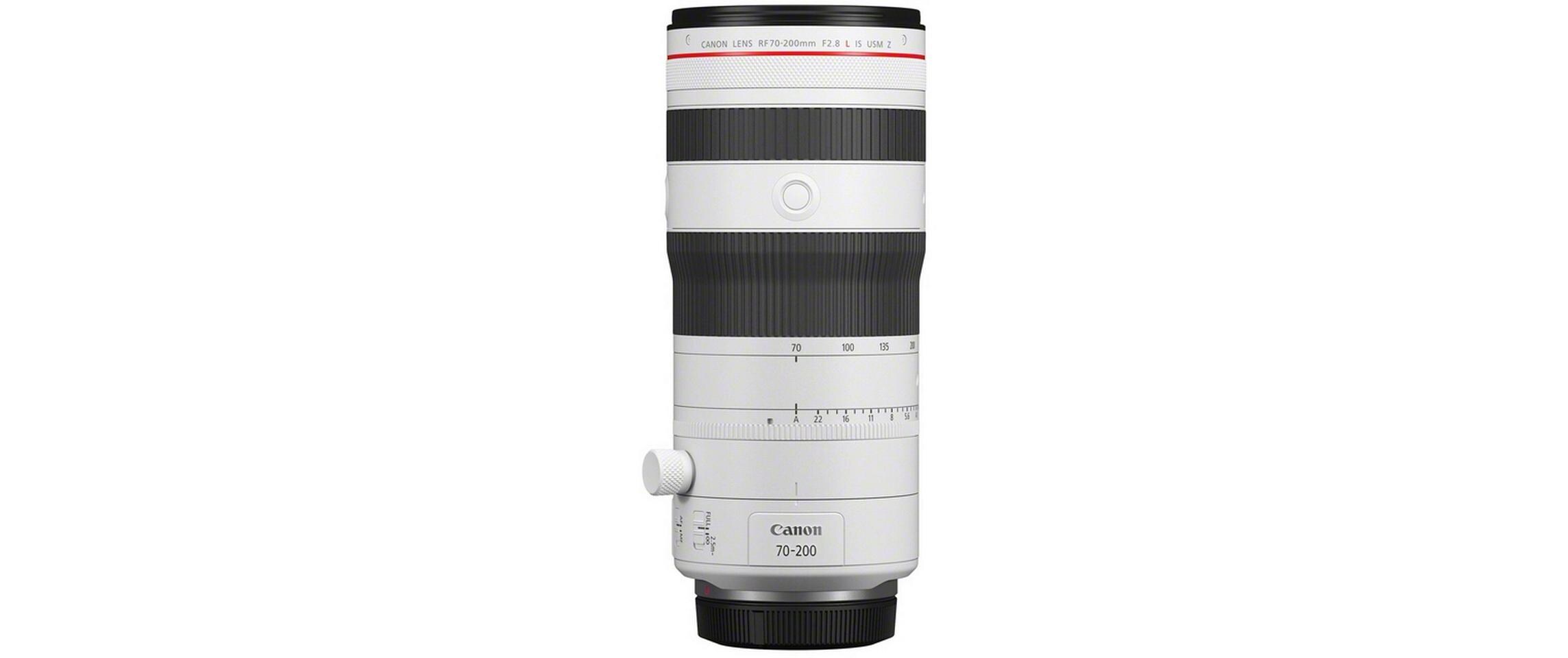 Zoomobjektiv Canon RF 70-200mm F/2.8L IS USM Z Canon RF<br>Lichtstarkes und kompaktes Telezoomobjektiv