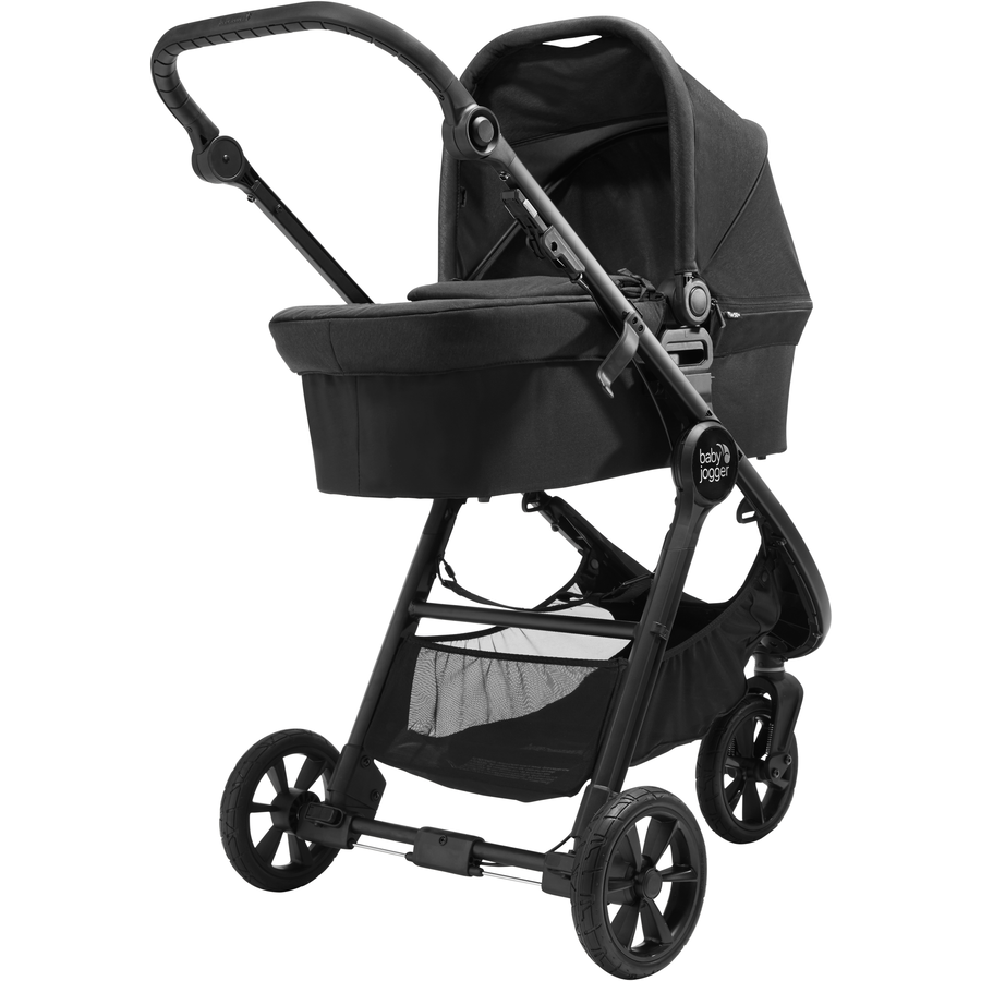 baby jogger Kombi-Kinderwagen City Mini GT2 Opulent Black inklusive Babywanne und Sicherheitsbügel
