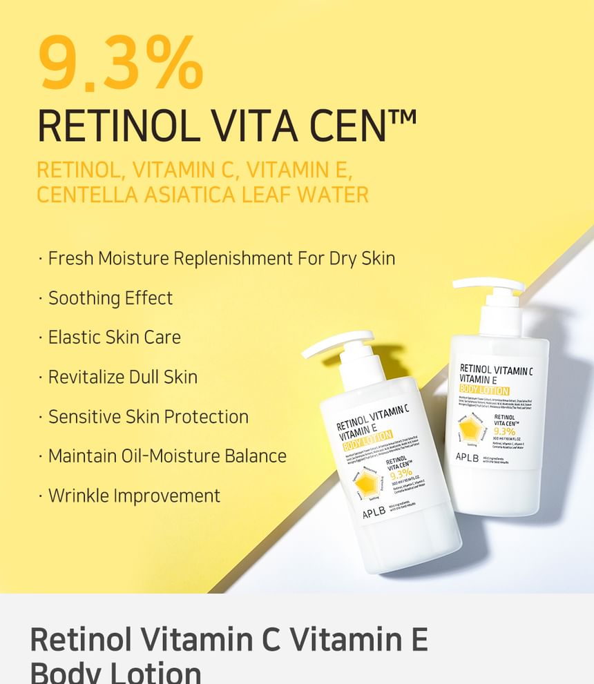 APLB - Retinol Vitamine C Vitamine E Bodylotion