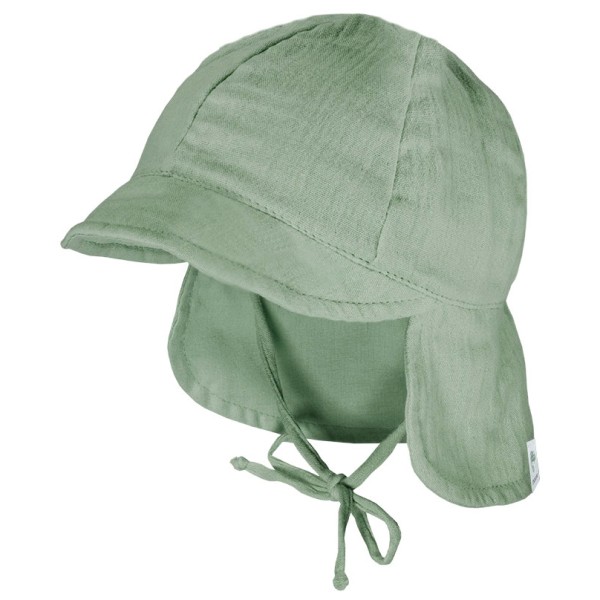 maximo - Baby's Schildmütze Band Musselinstoff Nackenschutz - Casquette