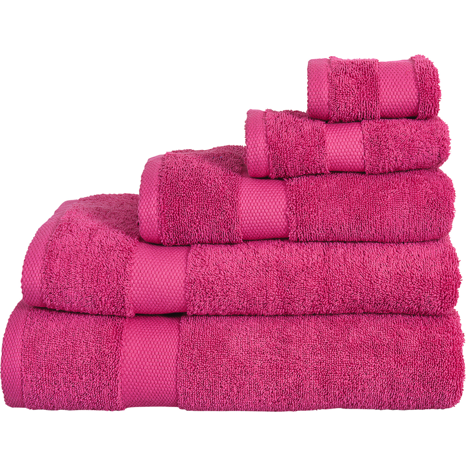 Waschla, 30x30 Frottée Waschlappen, pink