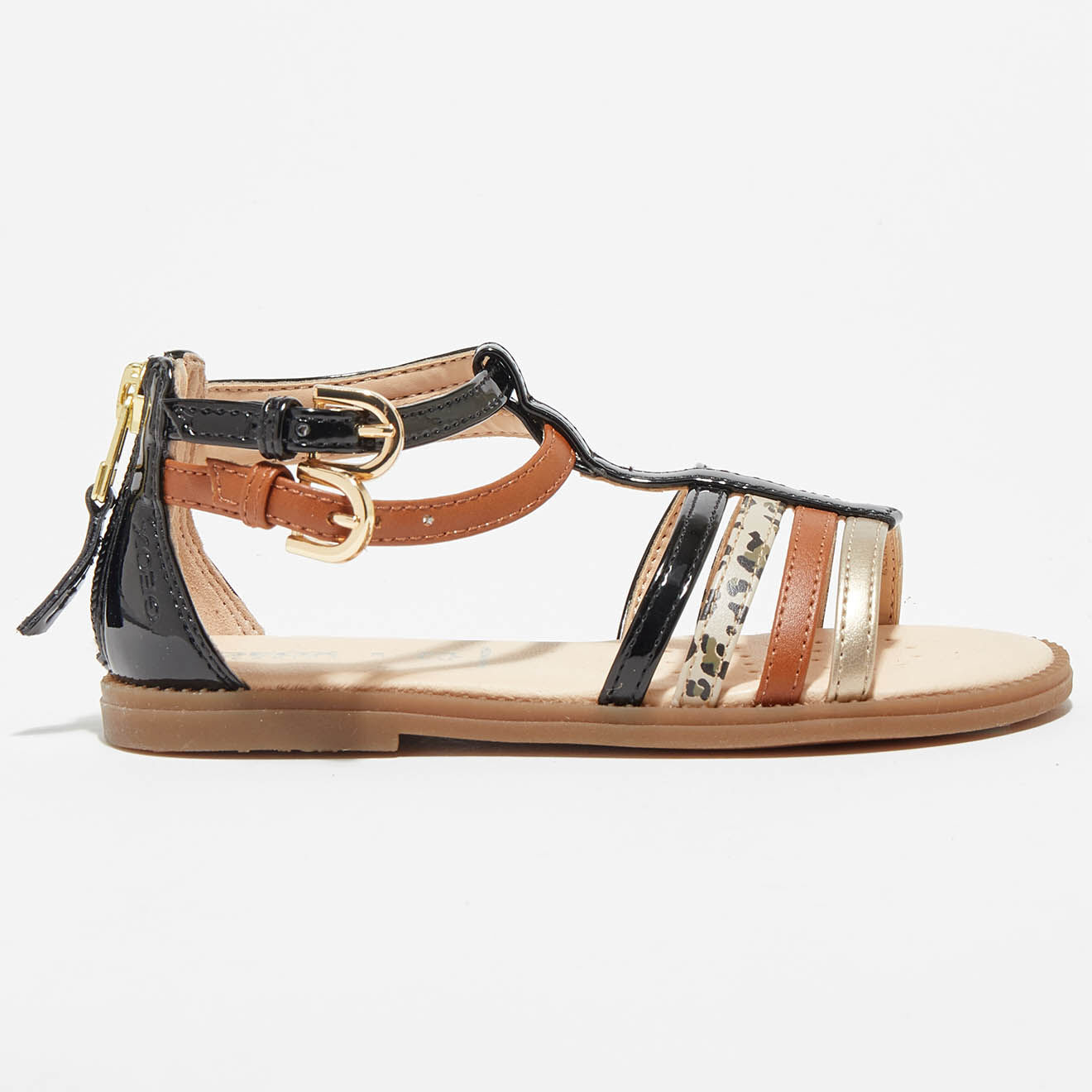 Geox Sandales Karly noir/marron