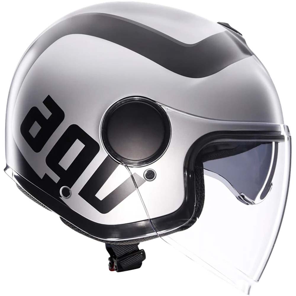 AGV - Casque Eteres Rimini Gris / Noir / Mat