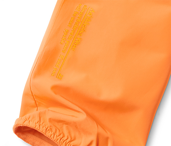 Windprotection-Jacke, neonorange