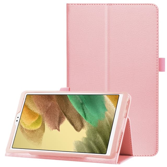 SKALO Samsung Tab A7 Lite Duofold Litchi Flip Cover