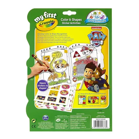 Vivid Crayola Mini Kids Paw Patrol