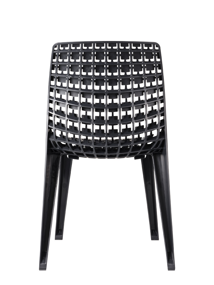 Kwart Monoblock Chair Black