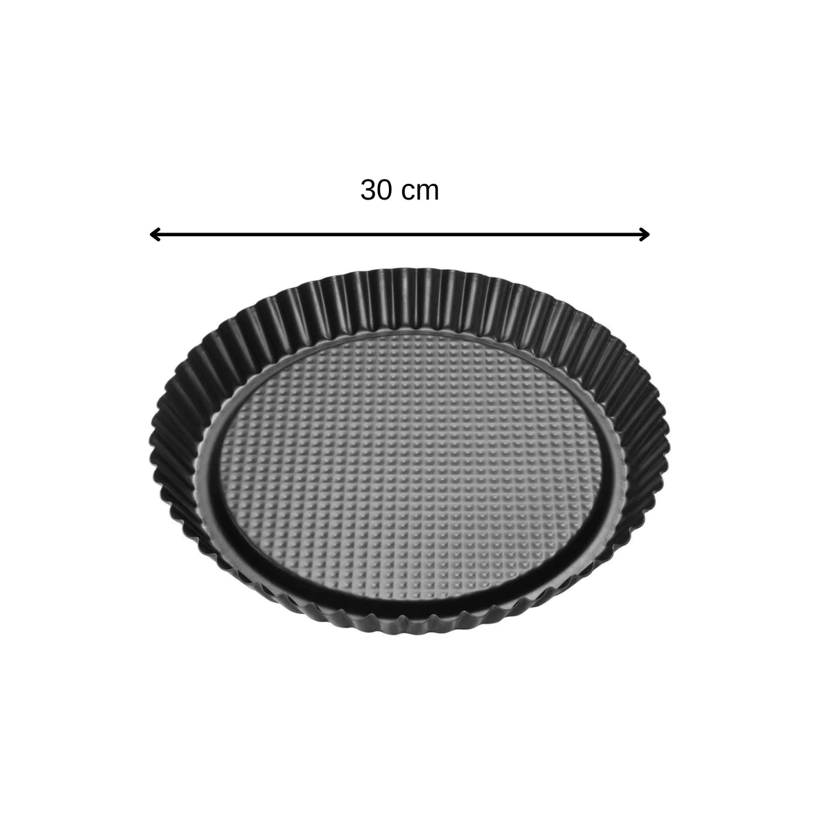 Moule à tarte renversée 30 cm Black Metallic Zenker