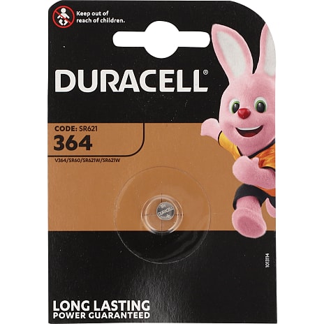 Duracell Sølvoxid SR621 364 batterier