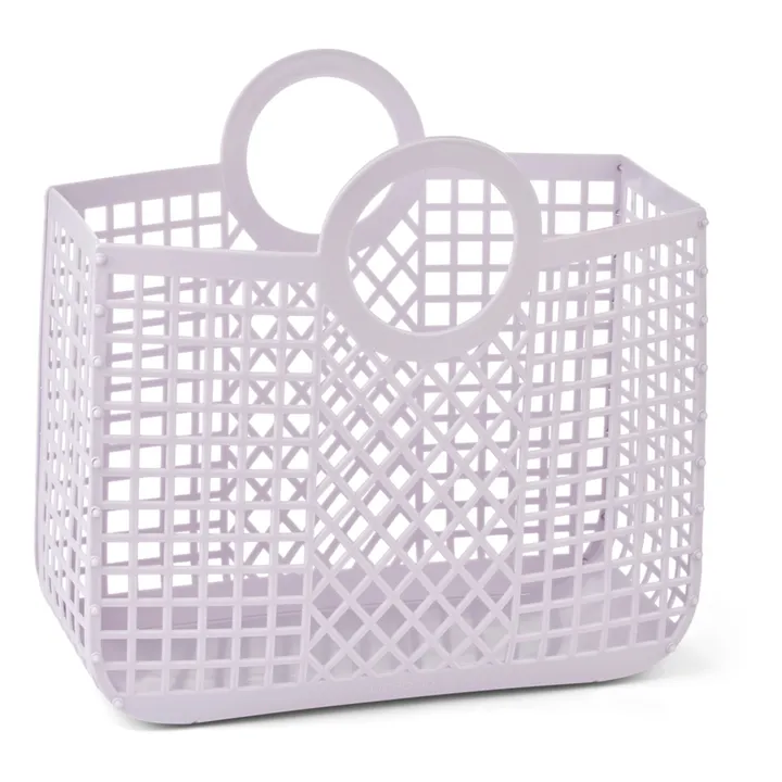 Liewood Panier Matière Recyclée Bloom | Mauve