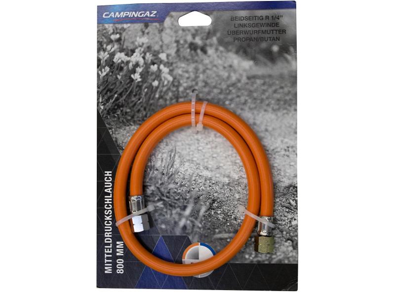 Campingaz Ersatzschlauch 800 mm 2 x 1/4'' Linksgewinde Erstazschlauch für CH-Gasgrills und Kocher