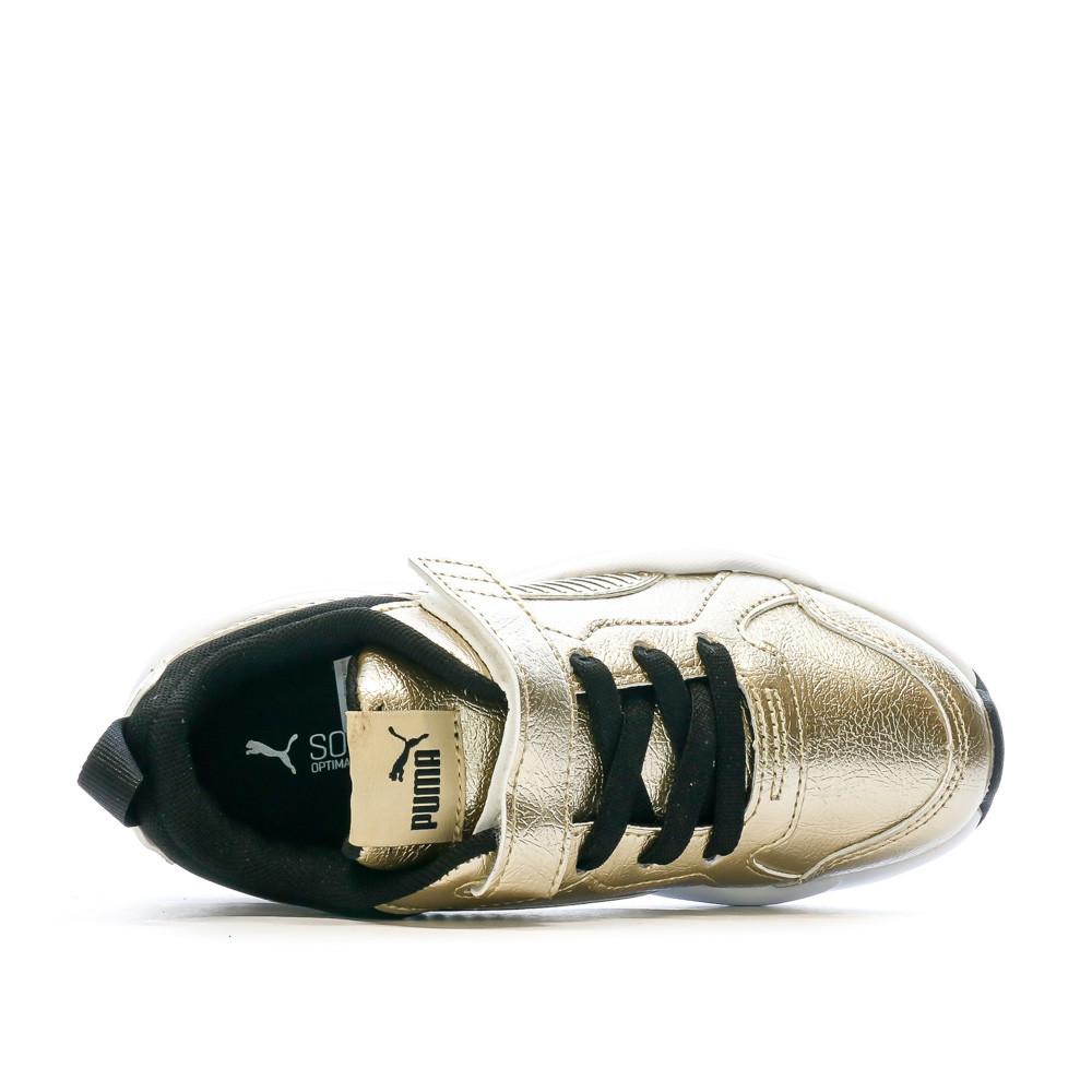 Puma Baskets Doré Fille Puma Ray Metallic