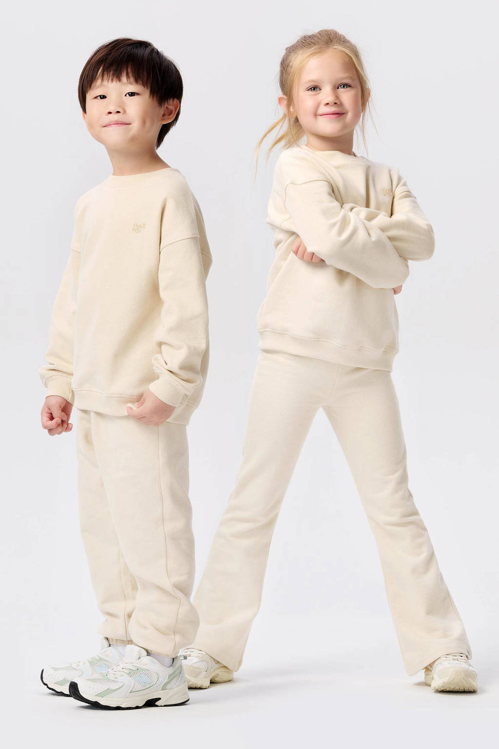 Noppies sweater Nancun van katoen beige
