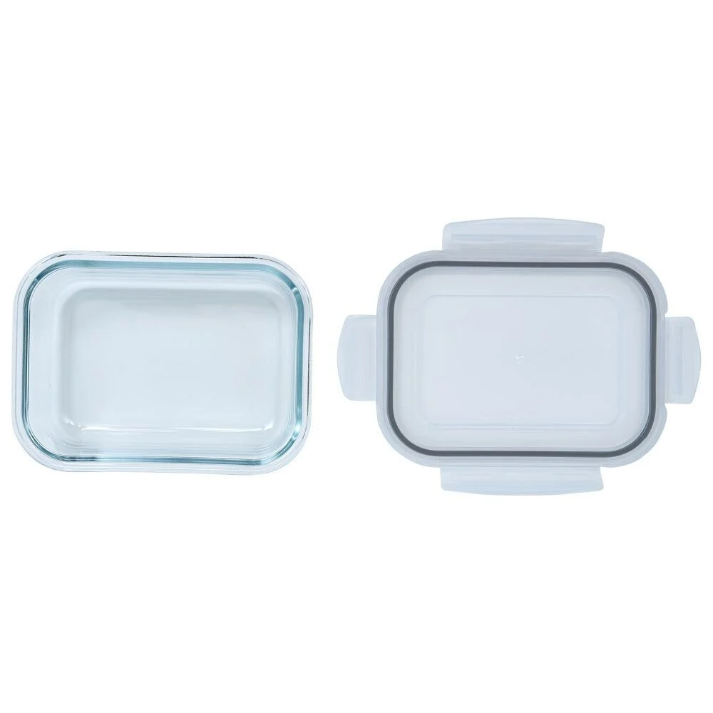 2 boîtes de conservation en verre 640 ml et 1500 ml