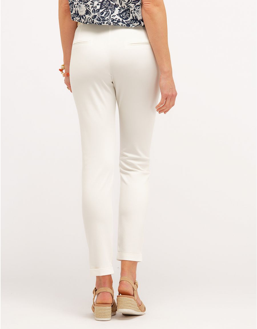 Pantalon jegging écru