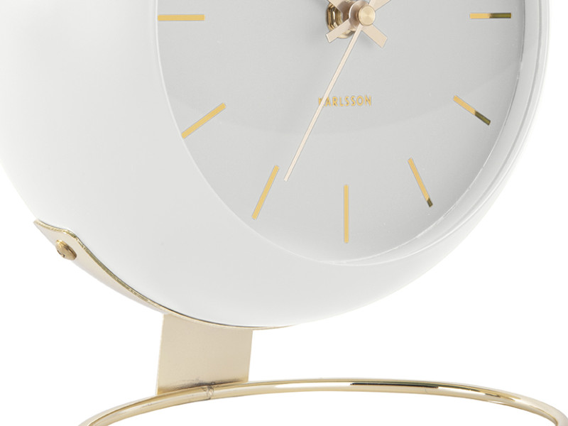 Table Clock Globe KA5832BK Black