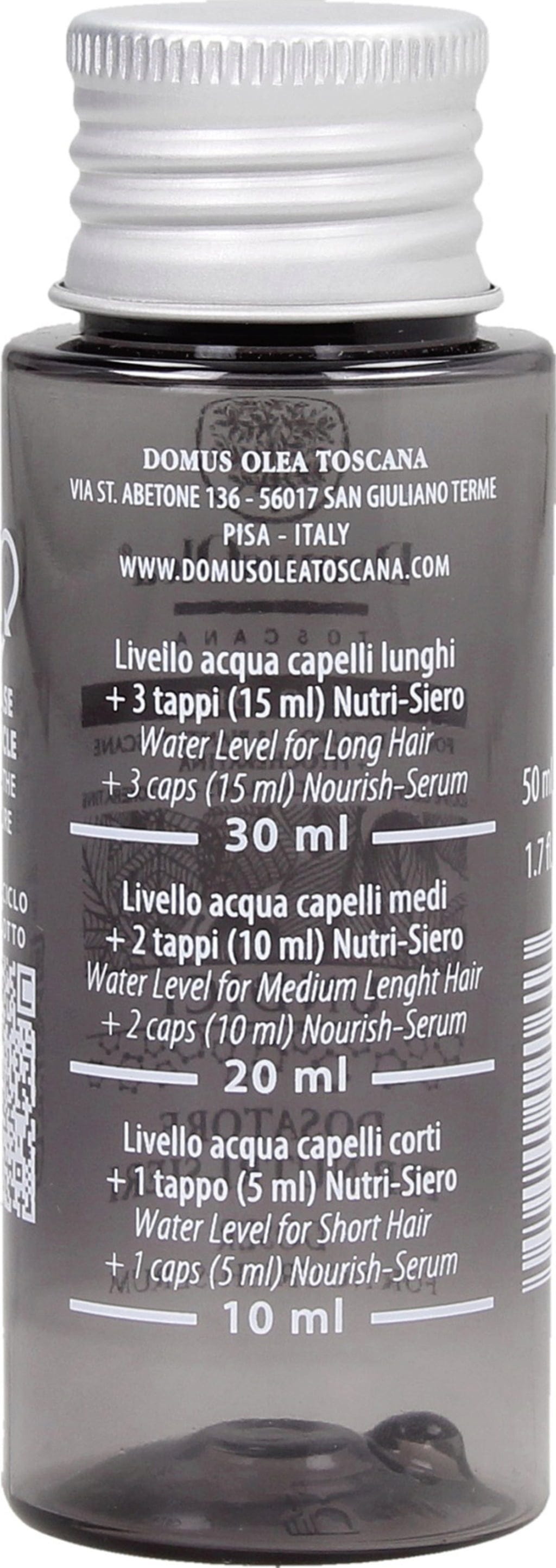 Domus Olea Toscana  UNDICI Dosierbecher für das Nutri-Serum, 50 ml