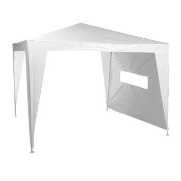 Handson zijwand partytent Caribe grijs 274 cm kunststof