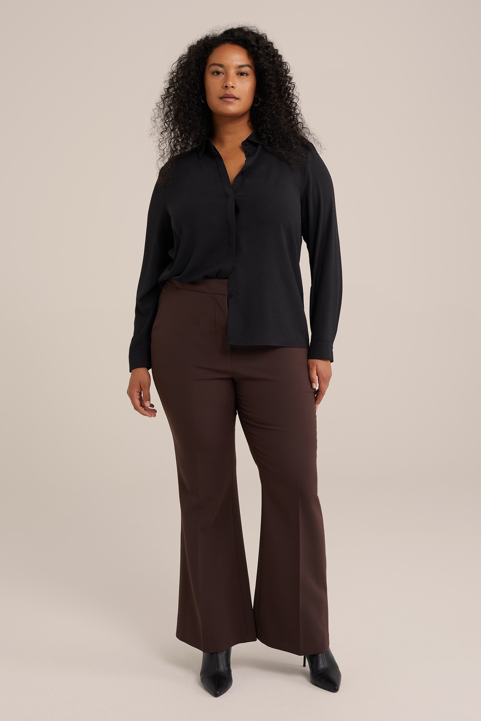 blouse - Curve WE Fashion Zwart