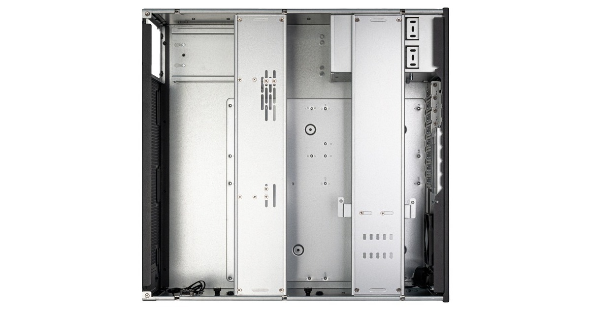 SilverStoneRM47-502-I rack behuizing  (Zwart)