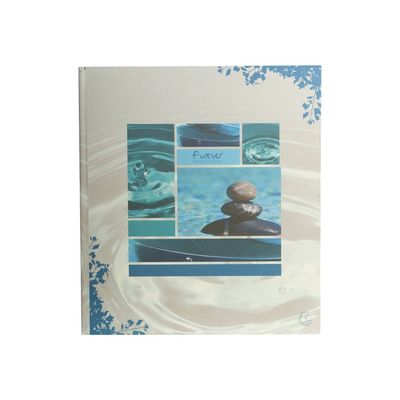 Album photo à spirale Exacompta Graphik 32x32 cm – 60 pages noires pour 360 photos 10x15 cm - couverture noire élégante