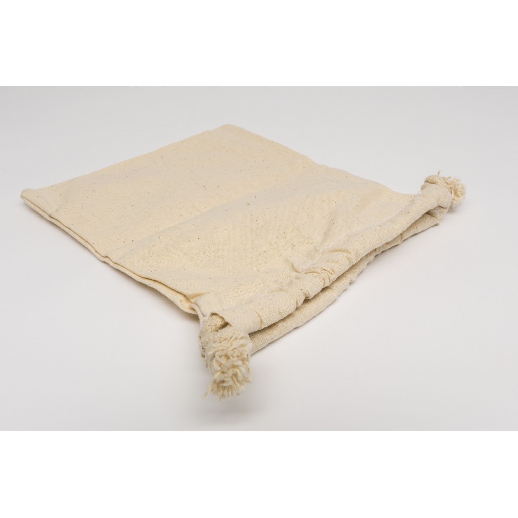 Sac en coton avec cordelette - 12x10 cm
