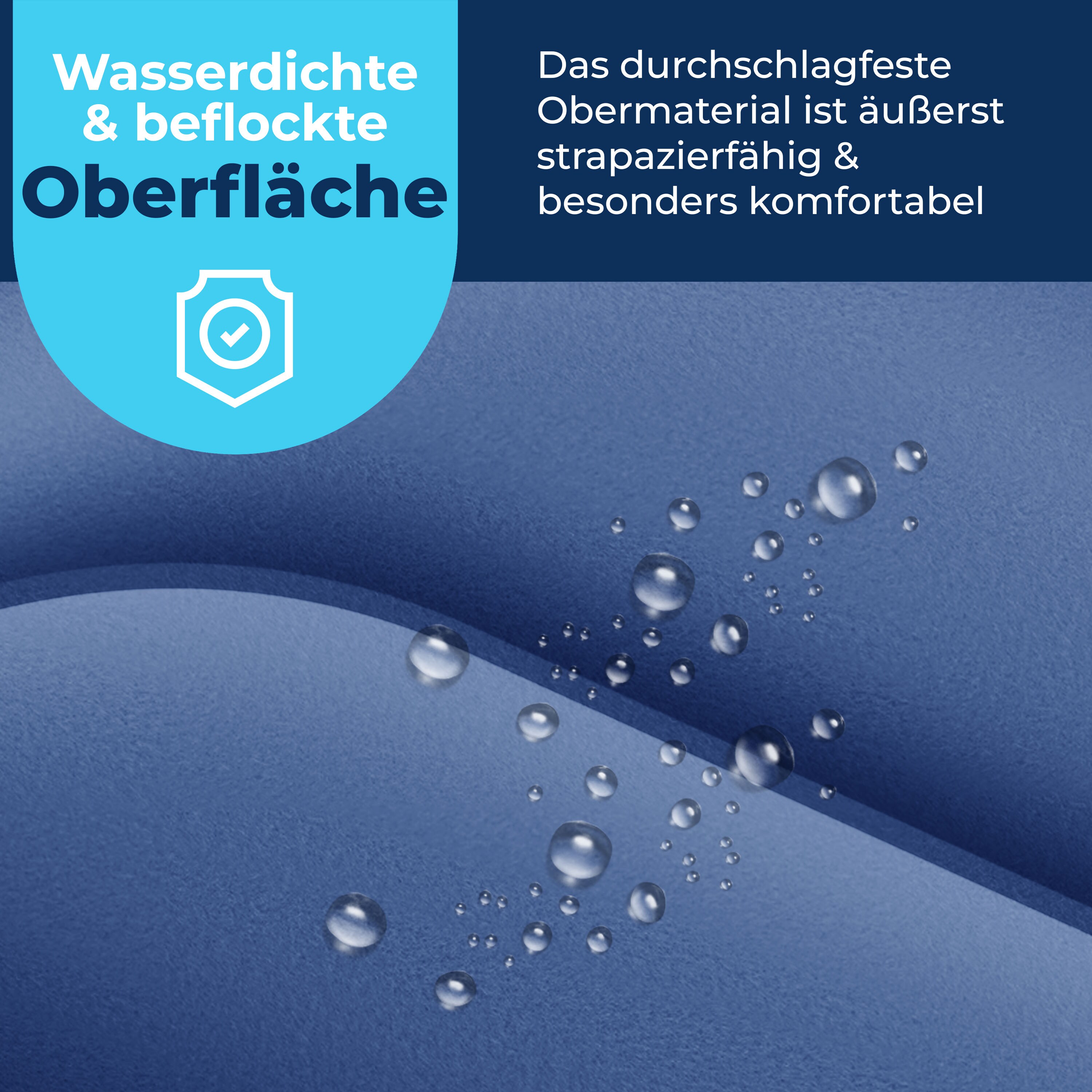 KESSER® Aufblasbare Matratze Luftbett mit eingebauter elektrischer Pumpe integrierte erhöhte aufblasbare Matratze für Übernachtungsgäste mit Aufbewahrungstasche