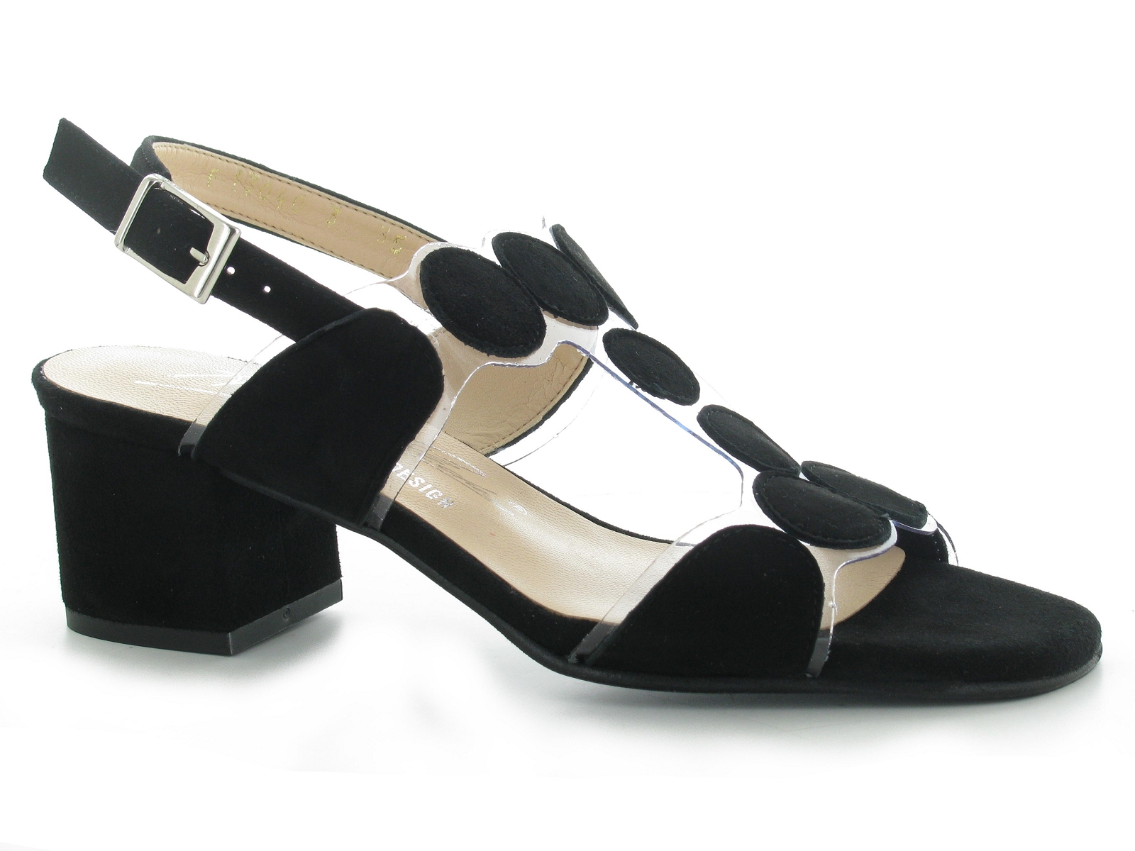 Brenda zaro-F3252 Nubuck Velours Noir