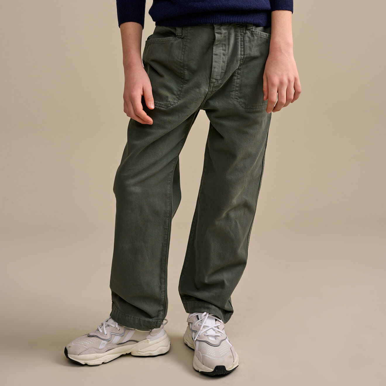 Bellerose Pantalon cargo Perrig sage