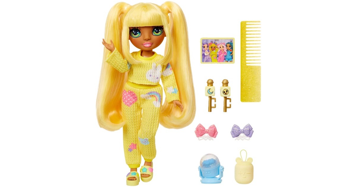 MGA EntertainmentRainbow High Junior High Pyjamaparty-modepop - Sunny