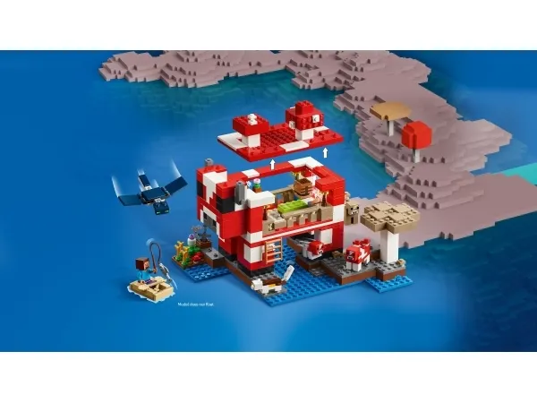 LEGO Minecraft 21270 Mooshroom-huset