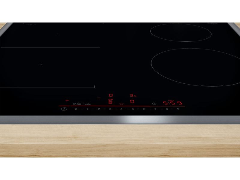Bosch Induktionskochfeld PVS645HB1E Das aufliegende Induktionskochfeld für nahtlose Integration in die Küche