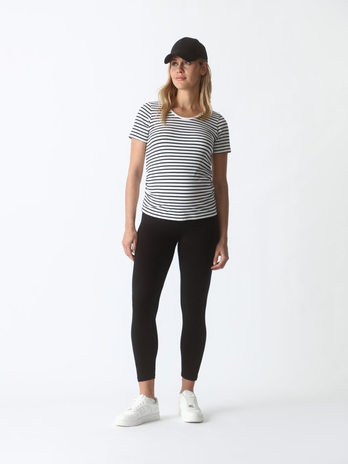 Calça legging básica para gestantes - Preta