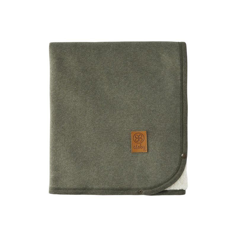 Teddy Decke Forest Green