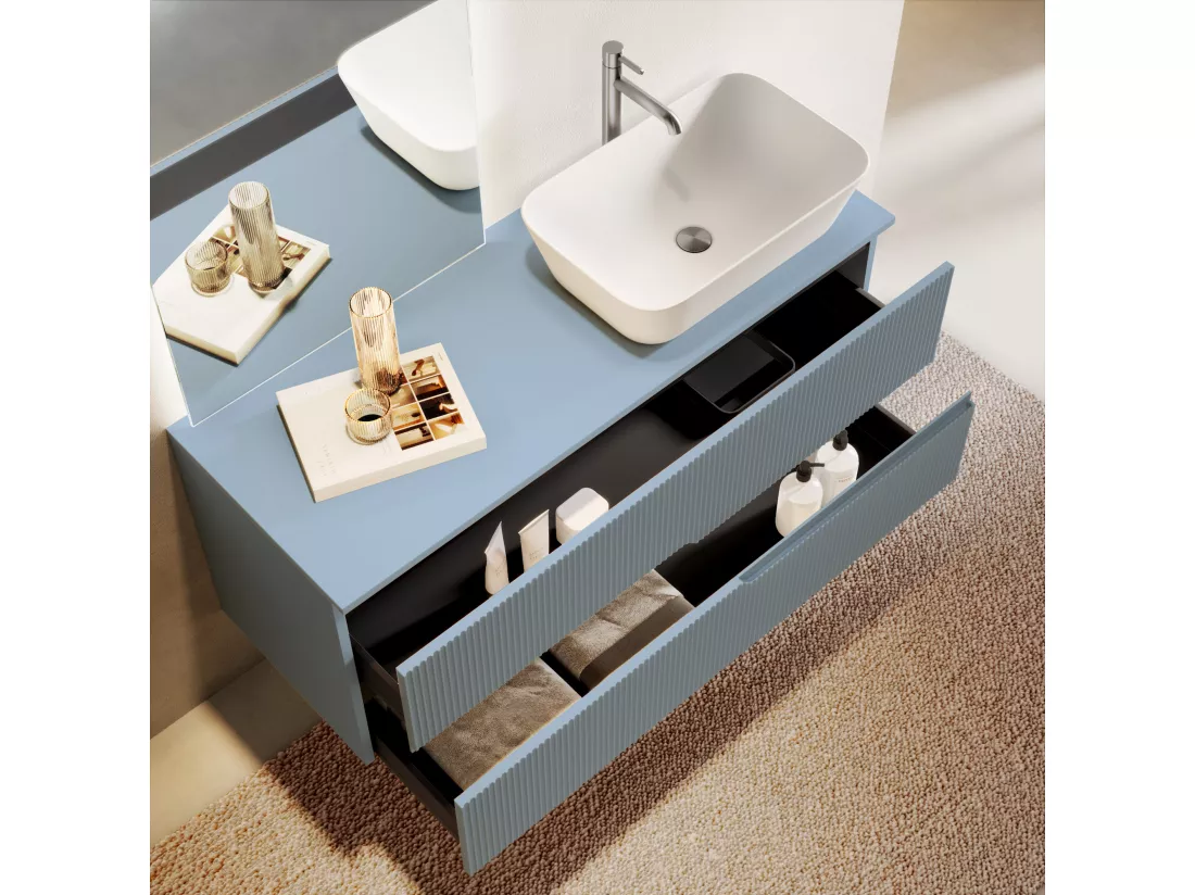 Composition 4 pieces VENERE blue ciel tiffany
