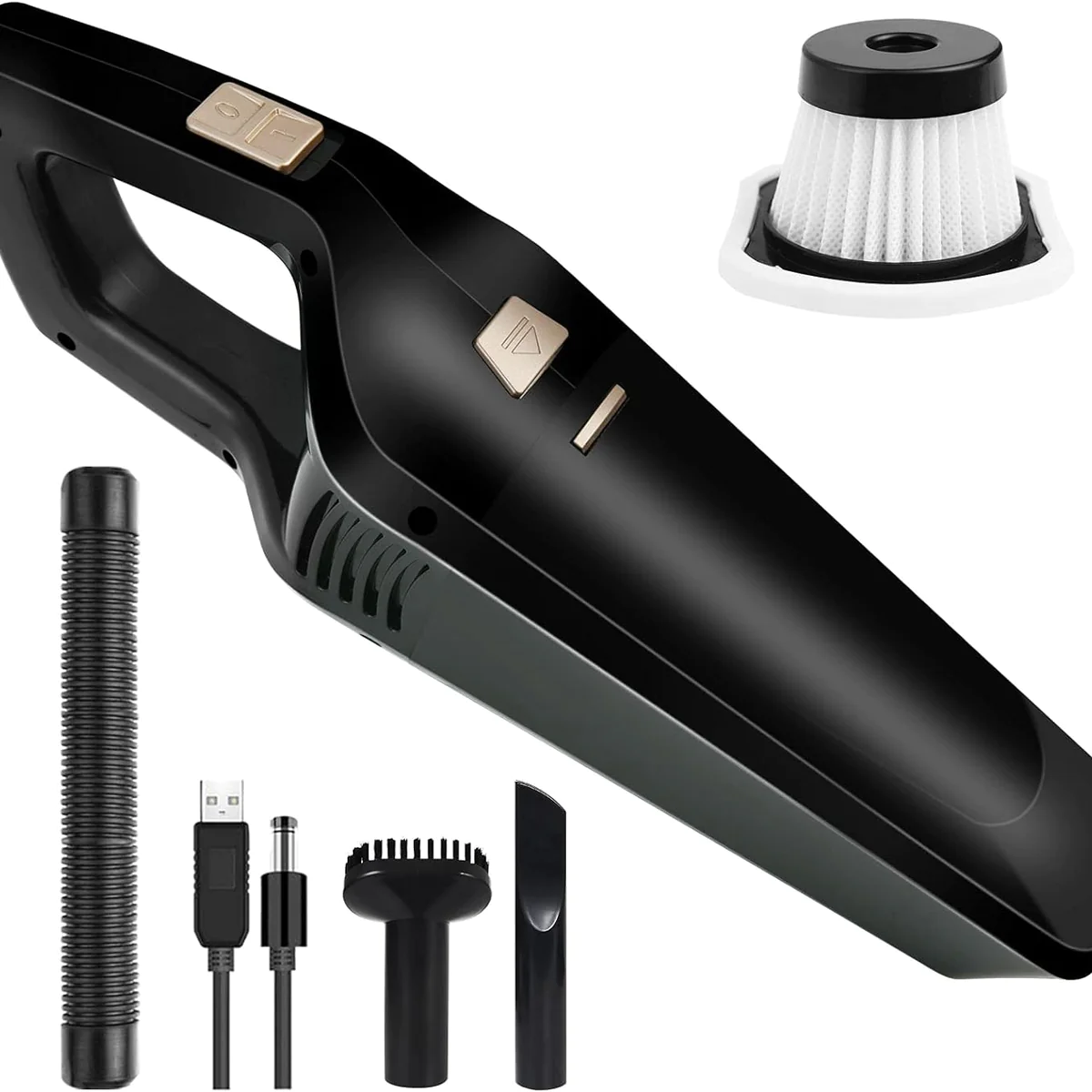 Aspirateur de table sans fil 120W noir Vendos85