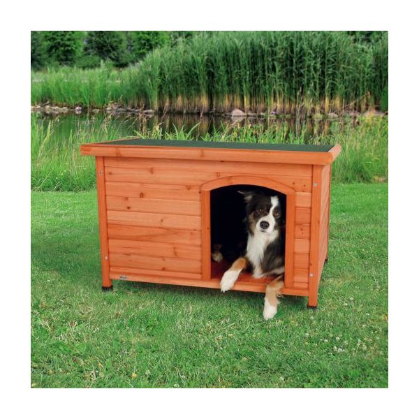 Trixie Casota Madeira Natura telhado plano para Cães 85x58x60cm