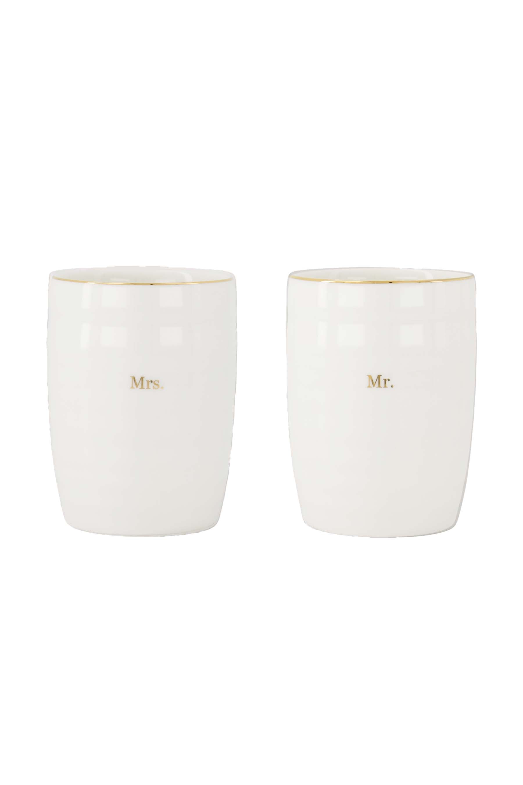 set van 2 mokken Mr & Mrs