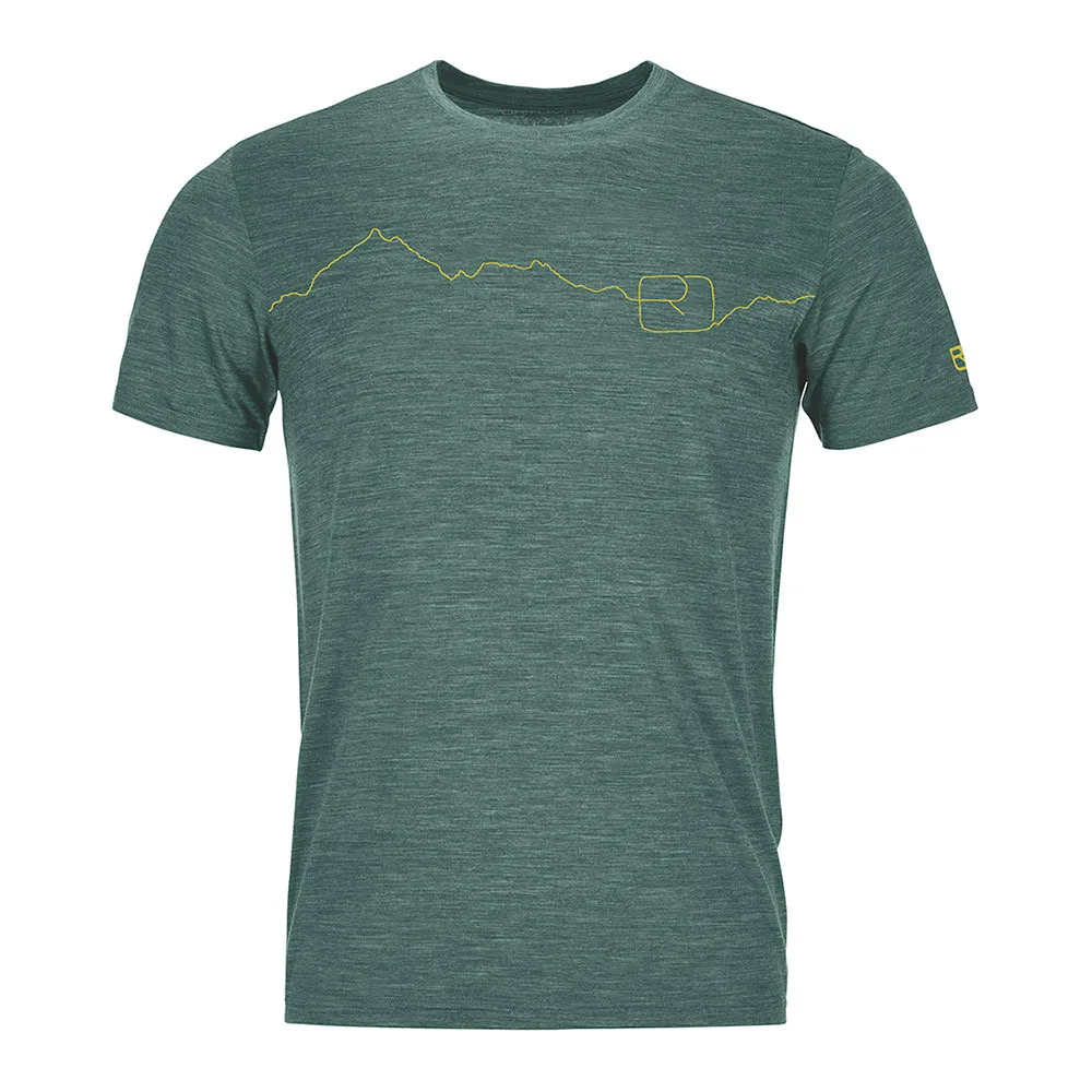Ortovox 150 COOL MOUNTAIN - Tee-shirt Homme dark pacific blend